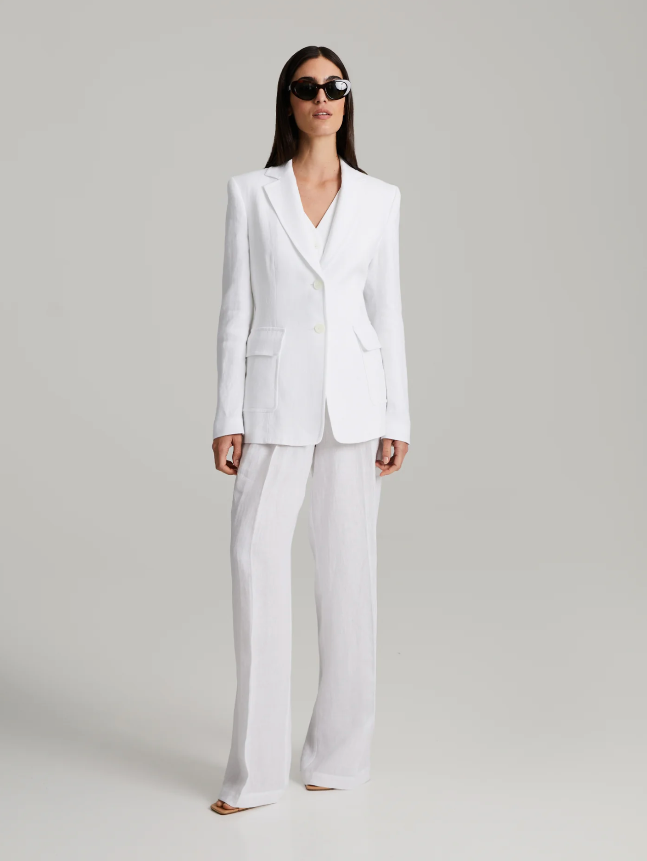 Windy Blazer White Blazere